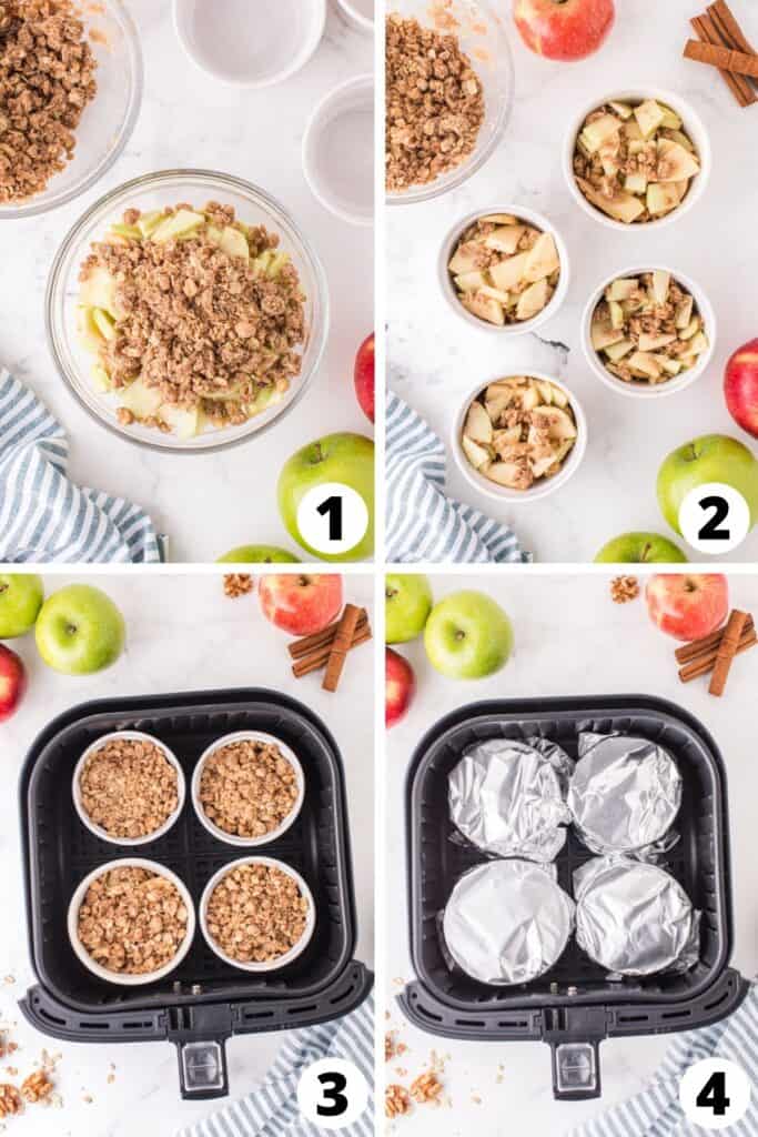 How to Make Apple Crisp in an Air Fryer How to Make Apple Crisp in an Air Fryer